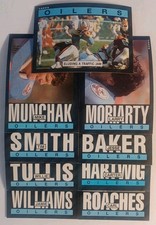 1985 TOPPS NEAR MASTER TEAM SET 9/10 HOUSTON OILERS MUNCHAK HOF MOON NM/MT 06329