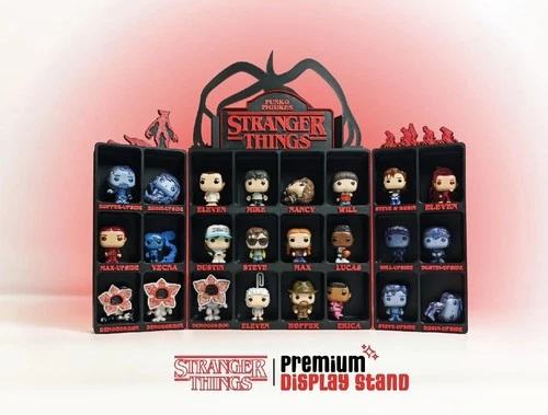 Premium Limited Edition Stranger Things Kinder Funko Pop Stand
