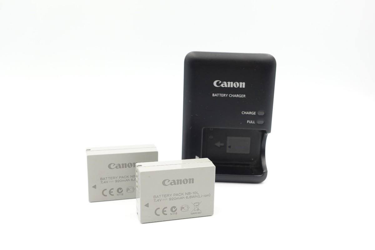 Canon PowerShot SX40 HS Digital Camera with 2x Battery + Charger