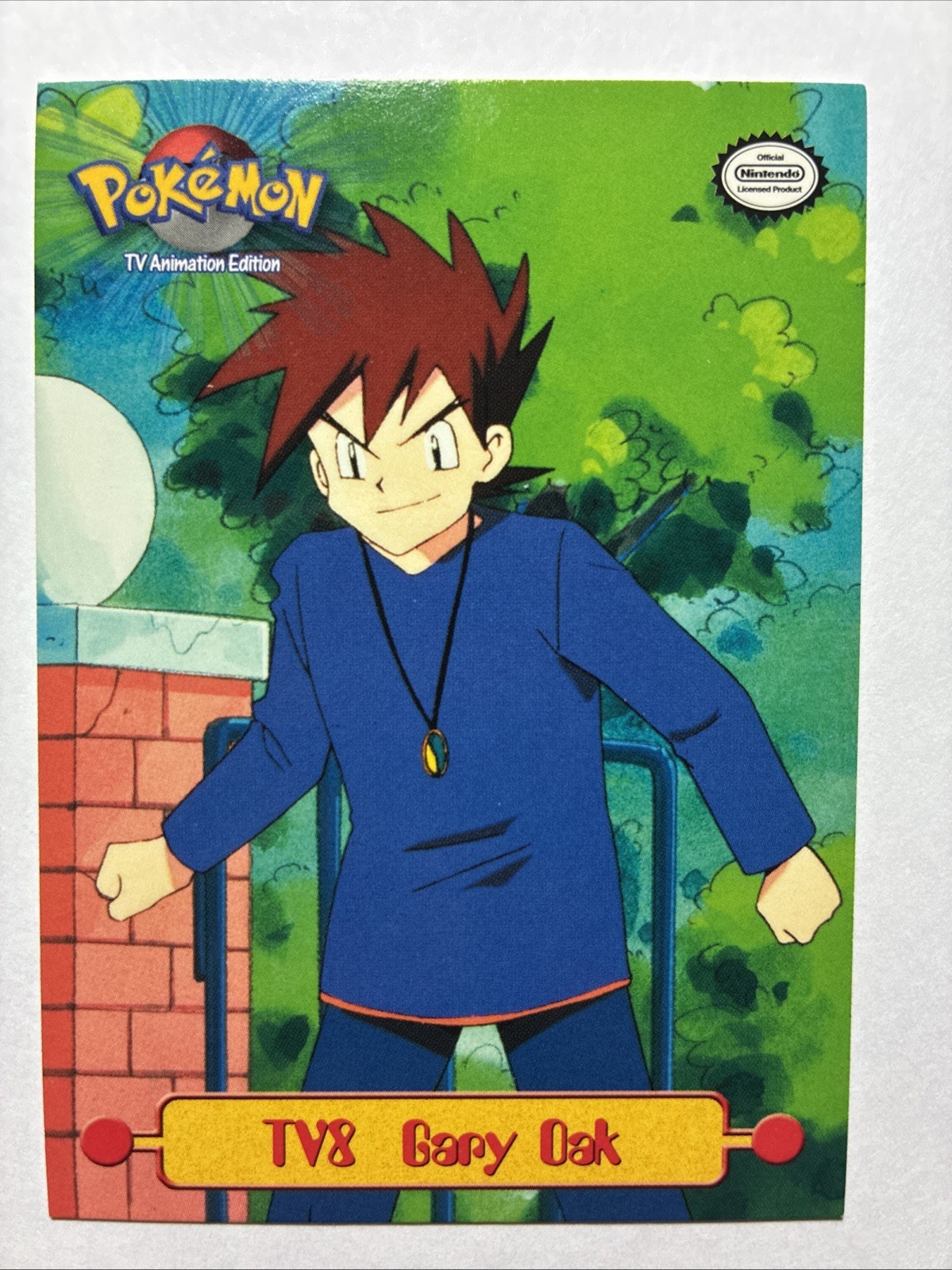 Gary Oak - Pokemon 1999 Topps TV - #TV8 - LP