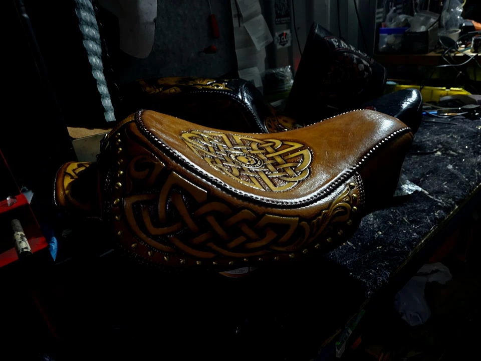 Asiento de carretera Harley Davidson Foto 2 de 4