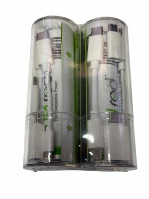 NEW 2 Pack Fuel Rod Battery Pack Chargers With Cables Power Bank R32A/B