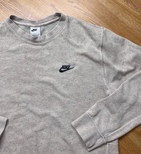 Nike grey speckled crewneck sweatshirt