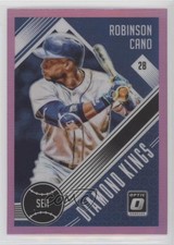 2018 Panini Donruss Optic Diamond Kings Pink Prizm Robinson Cano #29 fm0