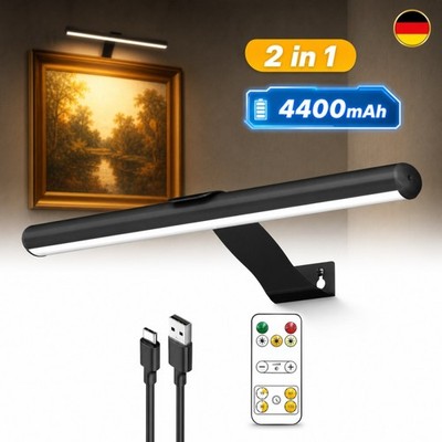 Bildleuchte Kabellose Magnetisch 2 in 1 4400mAh USB Typ C für Malen Foto
