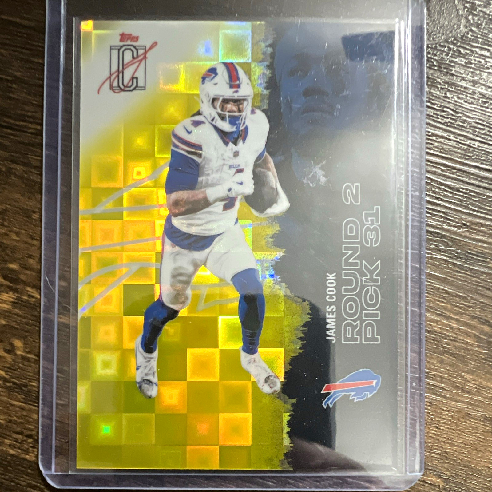 Topps Signature Class James Cook #8 Buffalo Bills Pandora SP Insert 2025