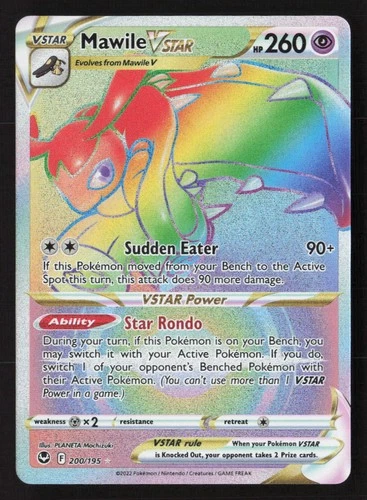 Mawile VSTAR (Secret) Secret Rare SWSH12: Silver Tempest 200/195 NM