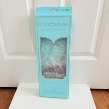 HaloCouture 18” Layered Halo Extensions Color #3 Brown 100% Remy Human Hair