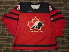 2020-21 Team Canada #35 Ann-Renee Desbiens Game Worn Jersey LOA