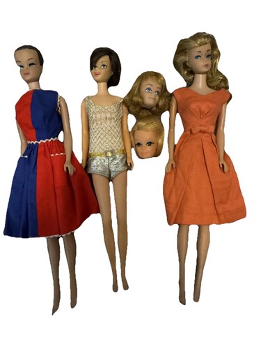 Bambole Barbie vintage anni 60 Casey Midge vestiti accessori leggi - Foto 1 di 24