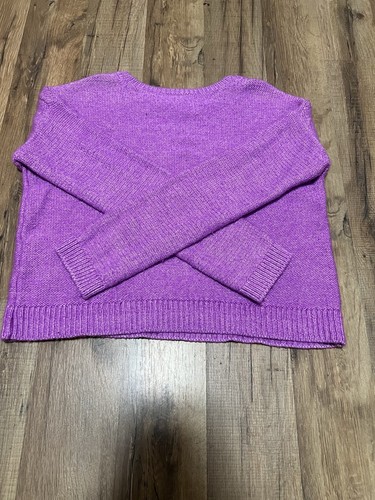 Place purple Girl’s sweater size 5/6 - Picture 2 of 6