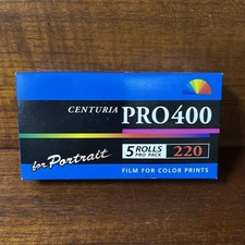 Konica/ Minolta - Centuria Pro 400 Film Color Print "5 Rolls/New/2008"