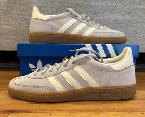 adidas Handball Spezial Grey Cream Gum Bottom. Men’s 7 Or Women’s 8