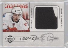 2012-13 Panini Limited Freshman Materials 7/10 Sven Baertschi Jumbo Patch 0kg2