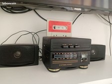 Micro chaine hifi radio station d'acceuil baladeur cassette
