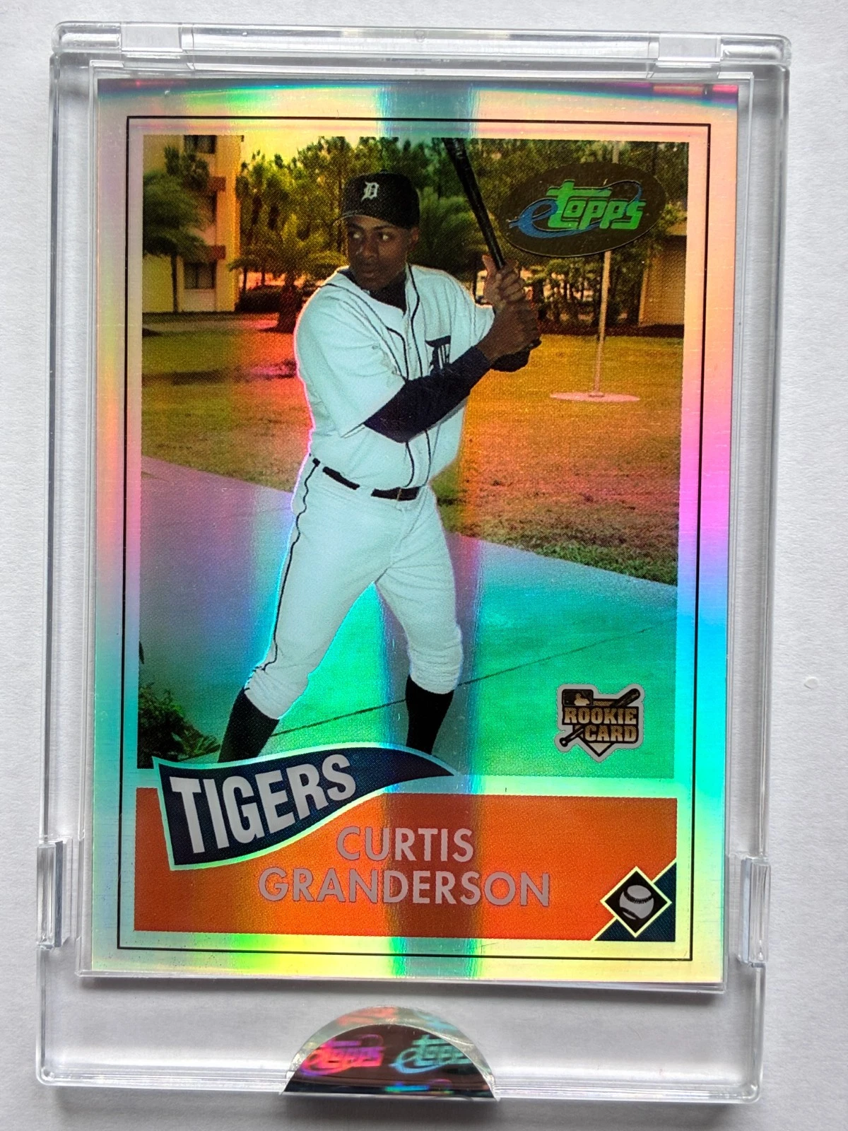 2006 Topps eTopps #77 CURTIS GRANDERSON RC #/702