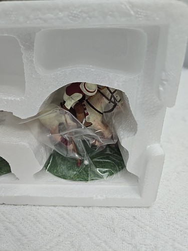 Dept 56 Polo Players Horses Set of 2 Dickens Village 56.58529 Retired NIB - Picture 3 of 3