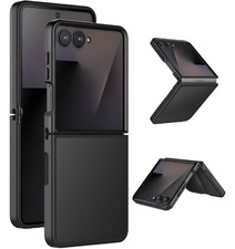 Cresee Case for Samsung Galaxy Z Flip 7 2025 Phone Case Matte Translucent Hard