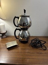 Vtg Sunbeam Coffeemaster C30-A Chrome Automat...