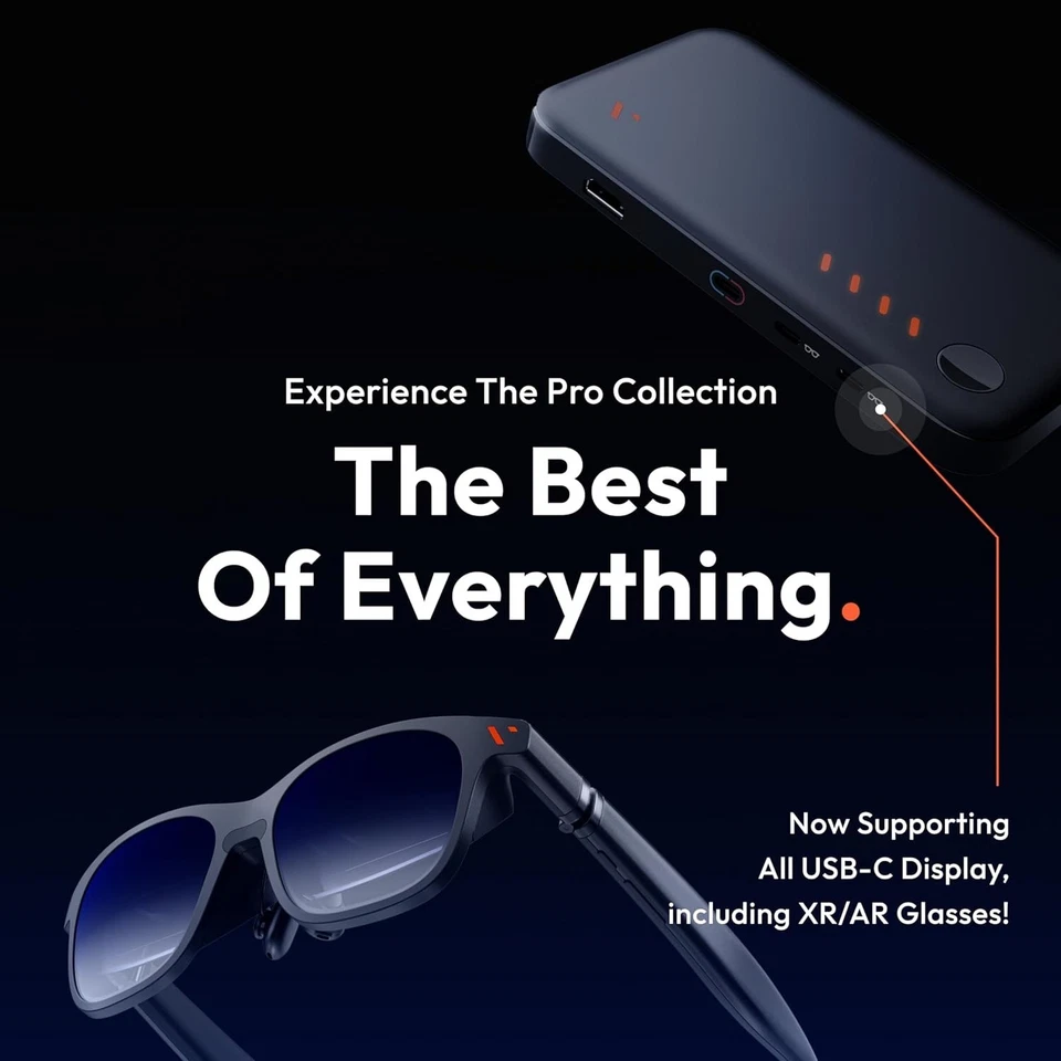 Pro Mobile Dock XR Display HDMI USB-C Switch 2 PS Cooperativo 2D 3D Transmisión Juegos Foto 2 de 4