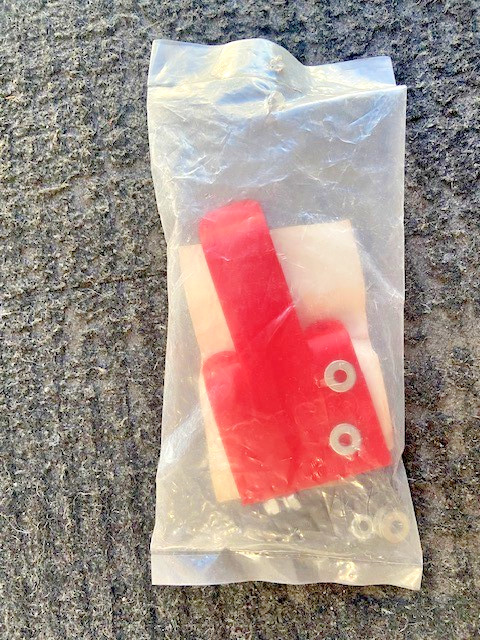 Truck Lapper Curb Hopper Red