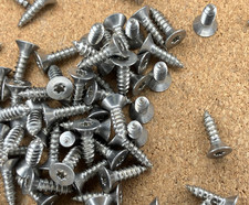 3.5 x 13mm #6 Self Tapping Torx T10 Countersunk Screw A2 Stainless DIN 7982