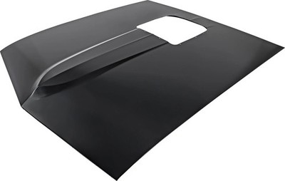 JEGS 92366 OE-Style Hood 1969-1970 Ford Mustang w/Shaker Scoop Holes Stamped Ste
