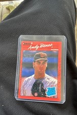 1990 Donruss - Rated Rookie Andy Benes #41 Autographed Card