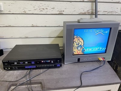Digital Karaoke Player with Mic Mixer DKP-10G With Remote   Works Great