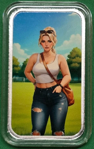 Bullion Baddies Series 6: Cassandra Cougar 1 Ounce .999 Silver Bar | 480 Minted