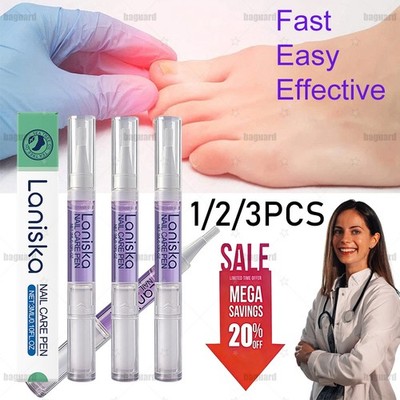 1-3Pcs Anti Fungal Pen Intensive Treatment Toenail Fungus Foot Nail Repair Oil