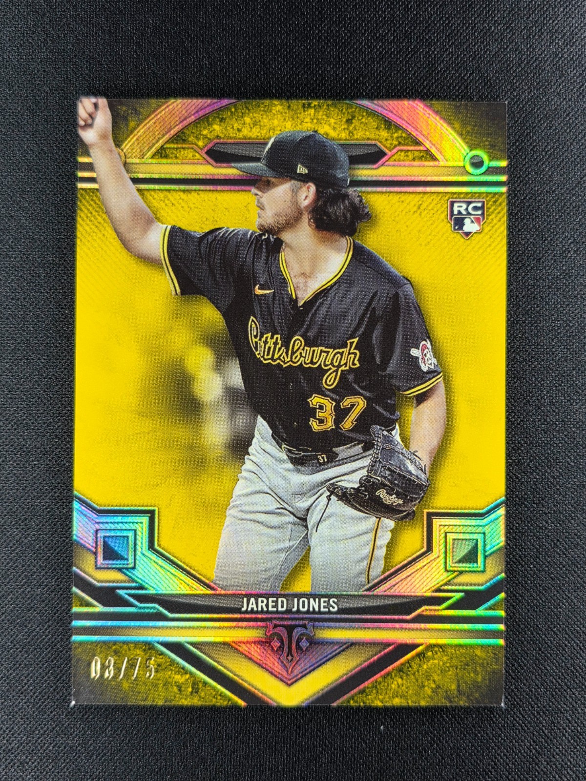 Jared Jones 2024 Topps Triple Threads Citrine 08/75 RC ROOKIE #13 PIRATES