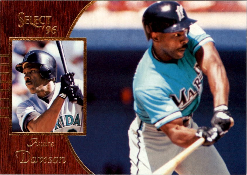 1996 Select #79 Andre Dawson - BB