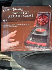 Rare Vintage Classic Games mini-Tabletop Arcade game 6+