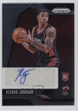2024-25 Panini Prizm Rookie Signatures Keshad Johnson #RSI-KJH Auto 05jo