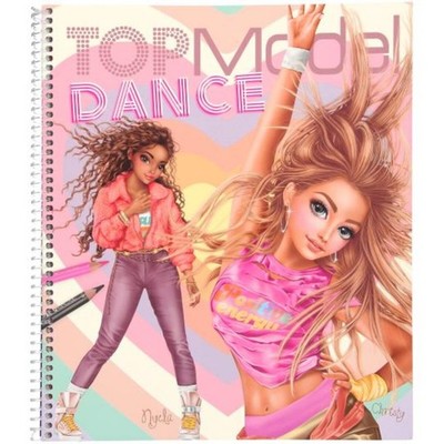 Depesche TOPModel Dance Malbuch