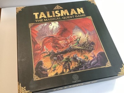 Talisman Magical Quest Game Black Industries New Unplayed Unpunched Open Box