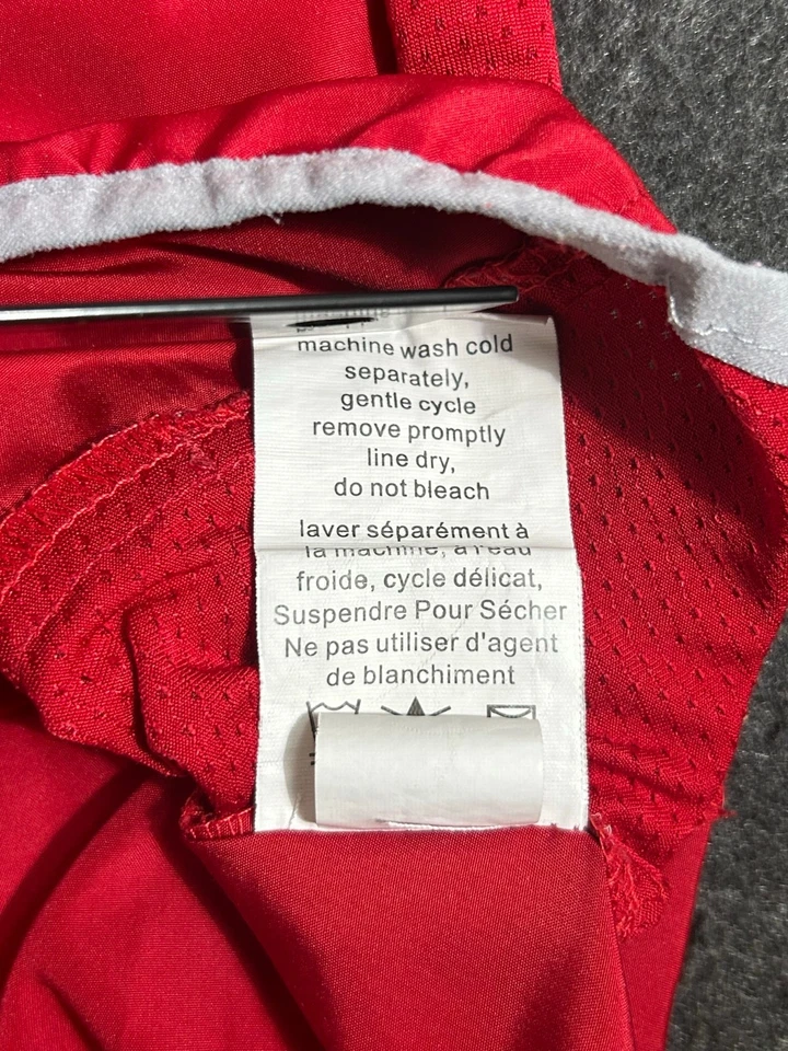 Easton Pullover Cortavientos Para Hombre M BP Manga Corta 1/4 Cremallera Rojo Béisbol Calentamiento Foto 4 de 4