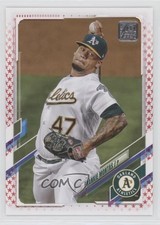 2021 Topps Update Independence Day 58/76 Frankie Montas #US154 2f9