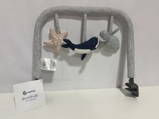 ERGOBABY Evolve 3-In-1 Bouncer Toy Bar Accessory Ocean Wonders Light Grey Multi