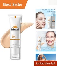 Hydrating Tinted Face Sunscreen SPF 50 - Broad Spectrum UV Protection - 50ml