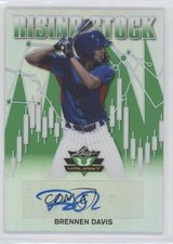 2020 Leaf Valiant Rising Stock 74/99 Brennen Davis #RS-BD1 Auto v9t