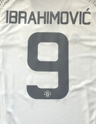 2016/17 Manchester United Third Jersey #9 Ibrahimovic Small adidas