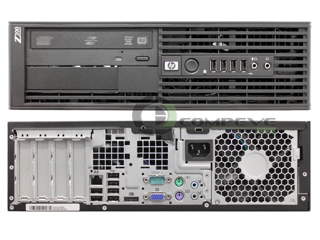 Estación de trabajo/computadora HP Z200 SFF Intel Pentium G6950 2,8 GHz 4 GB 250 GB HDD Foto 2 de 2
