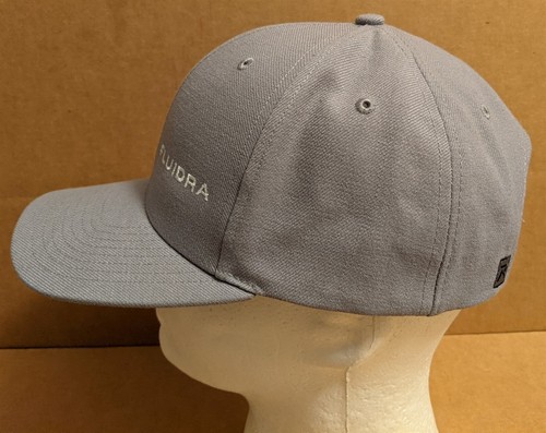 FLUIDRA Gray Polyester Baseball Hat Cap Adjustable MD-LG by Richardson Hook Loop - Picture 4 of 9