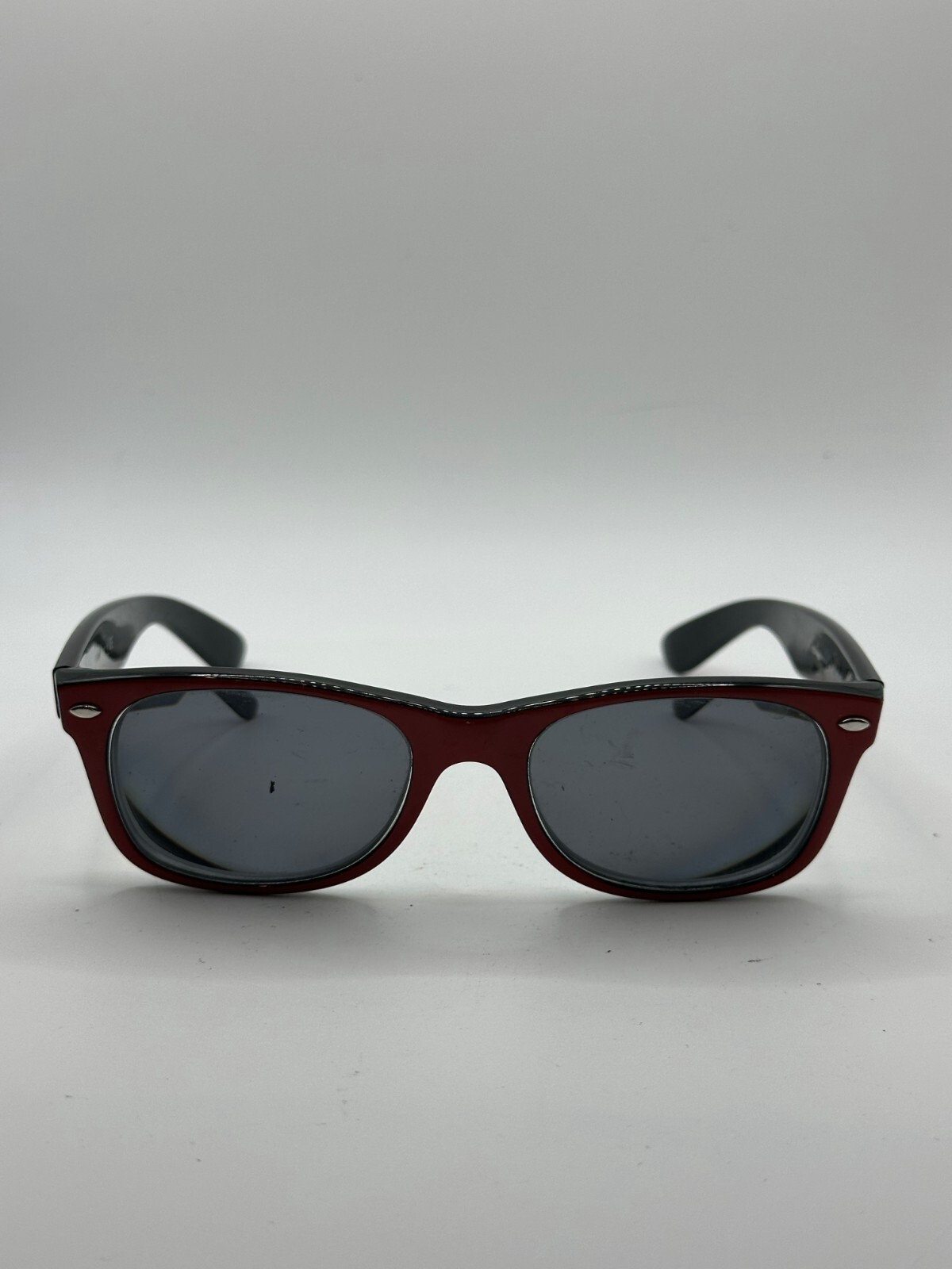 Ray-Ban Wayfarer RB2132 769 Polished Red On Black Sunglass Full Rim FRAMES ONLY