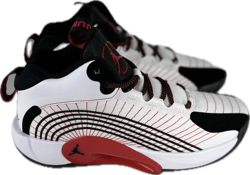 Nike Jordan Jumpman 2021 White University Red Black CQ4021 100 Men's Size 10