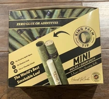 75 Rolls! King Palm | Mini | Natural | Prerolled Palm Leafs | 15 Packs of 5 Each