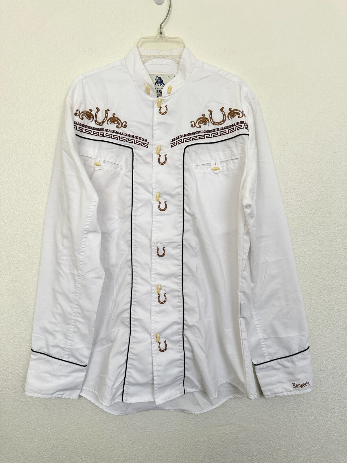 Ranger Western Button Down Shirt Toggle Horse The… - image 1