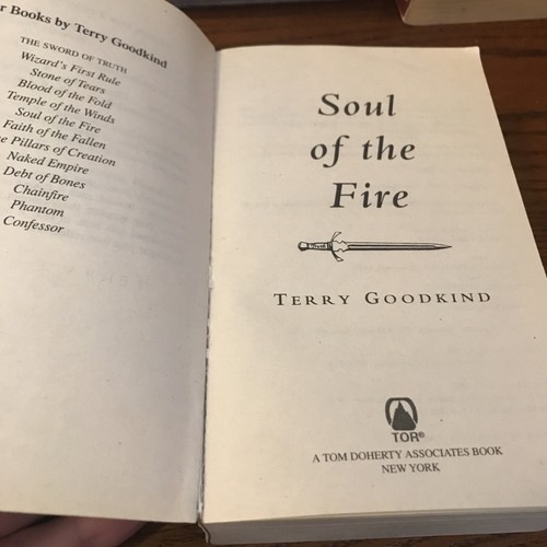 Soul Of The Fire Epic Fantasy Paperback Book by Terry Goodkind from TOR 1999 - Bild 6 von 8